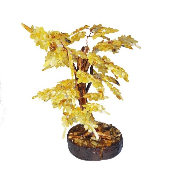 Handgemaakte geldboom uit de VS, Baltic Amber, cadeau, woondecoratie, KIZIMA voor wholesale door KIZIMA