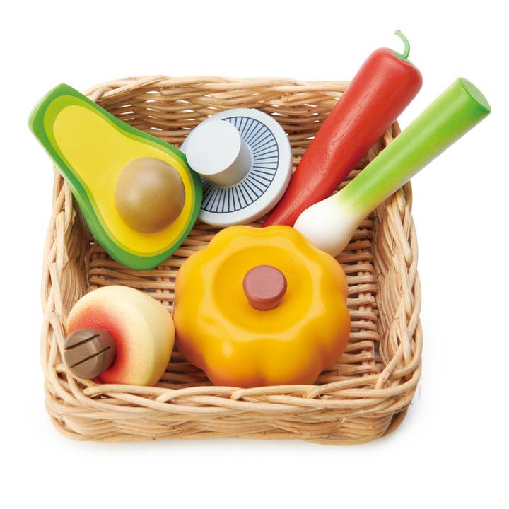 Tender Leaf Toys - Wholesale Toy Set - Kids - Veggie Basket1