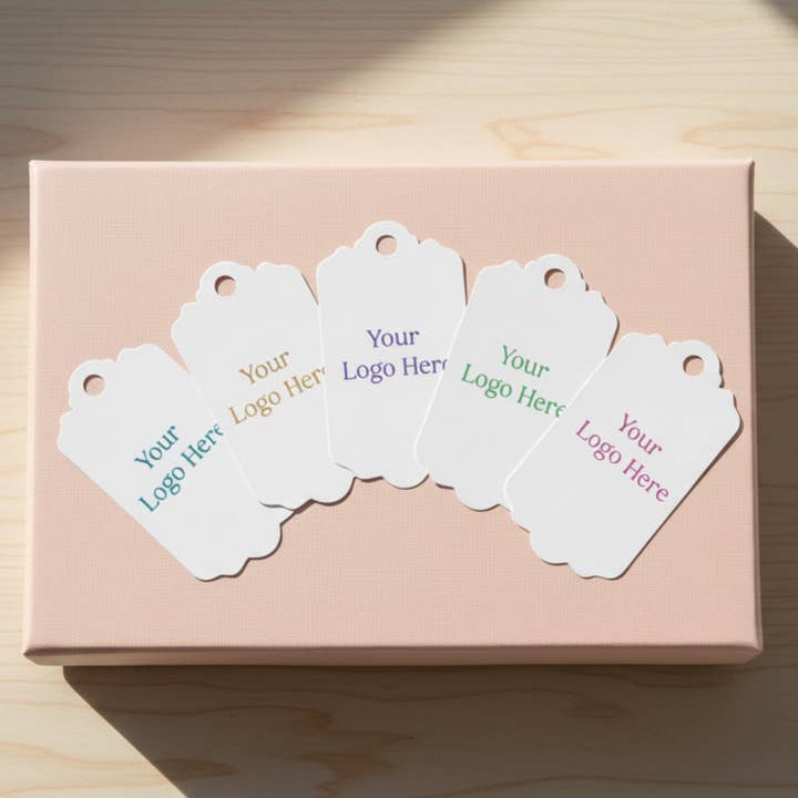 Étiquettes personnalisées avec logo – Étiquettes de produit de vente en gros pour la vente par Whispering Petals Handmade