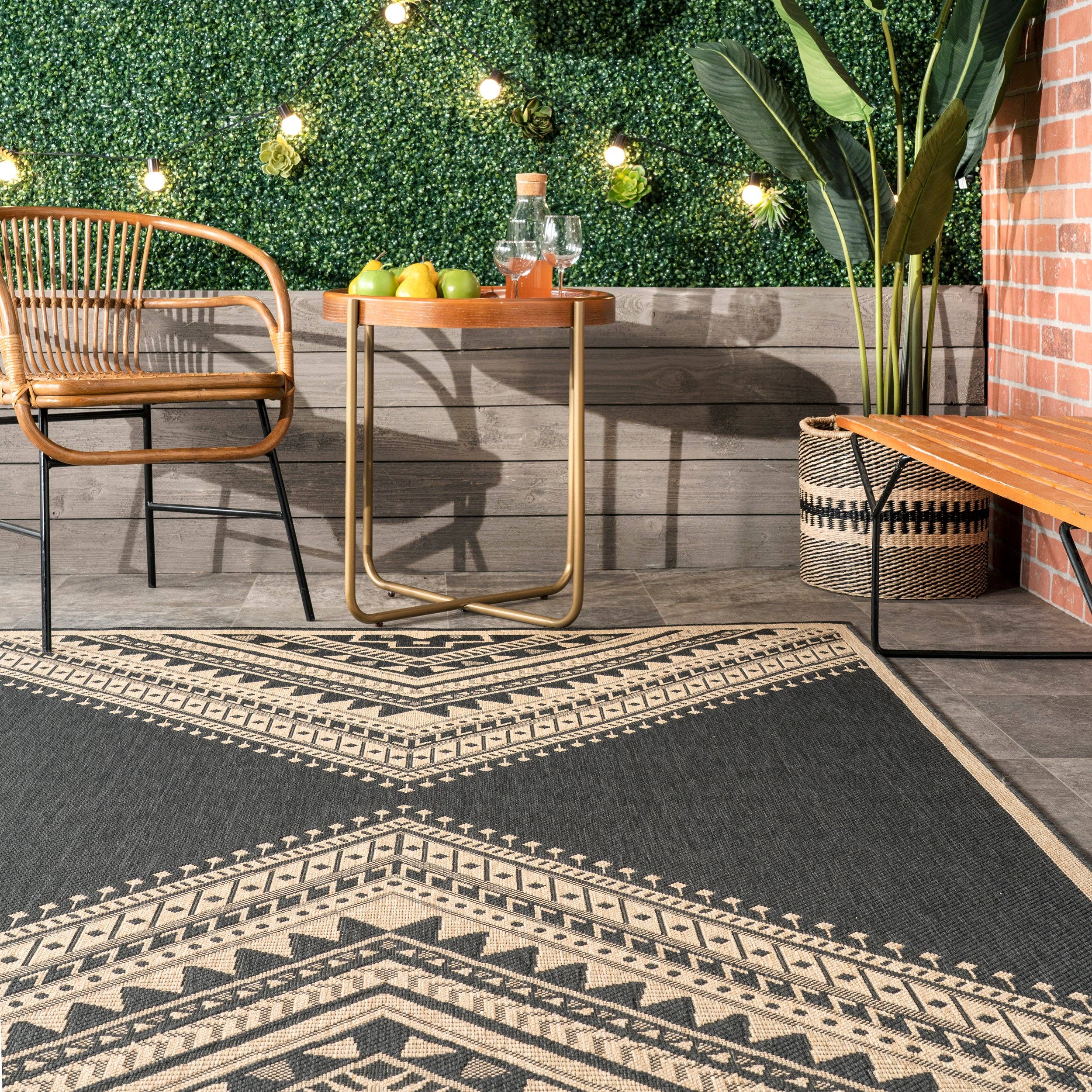 nuLOOM - Wholesale Area Rug - Landry Aztec Indoor/Outdoor Area Rug16
