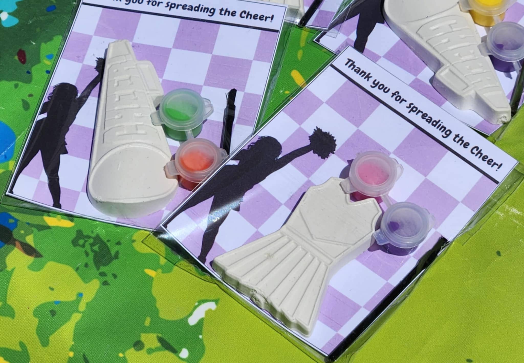 Snazzy Crayons - Wholesale Party Favor - Cheer Party Favors | Cheerleader Paint Kits | DIY Birthday 3