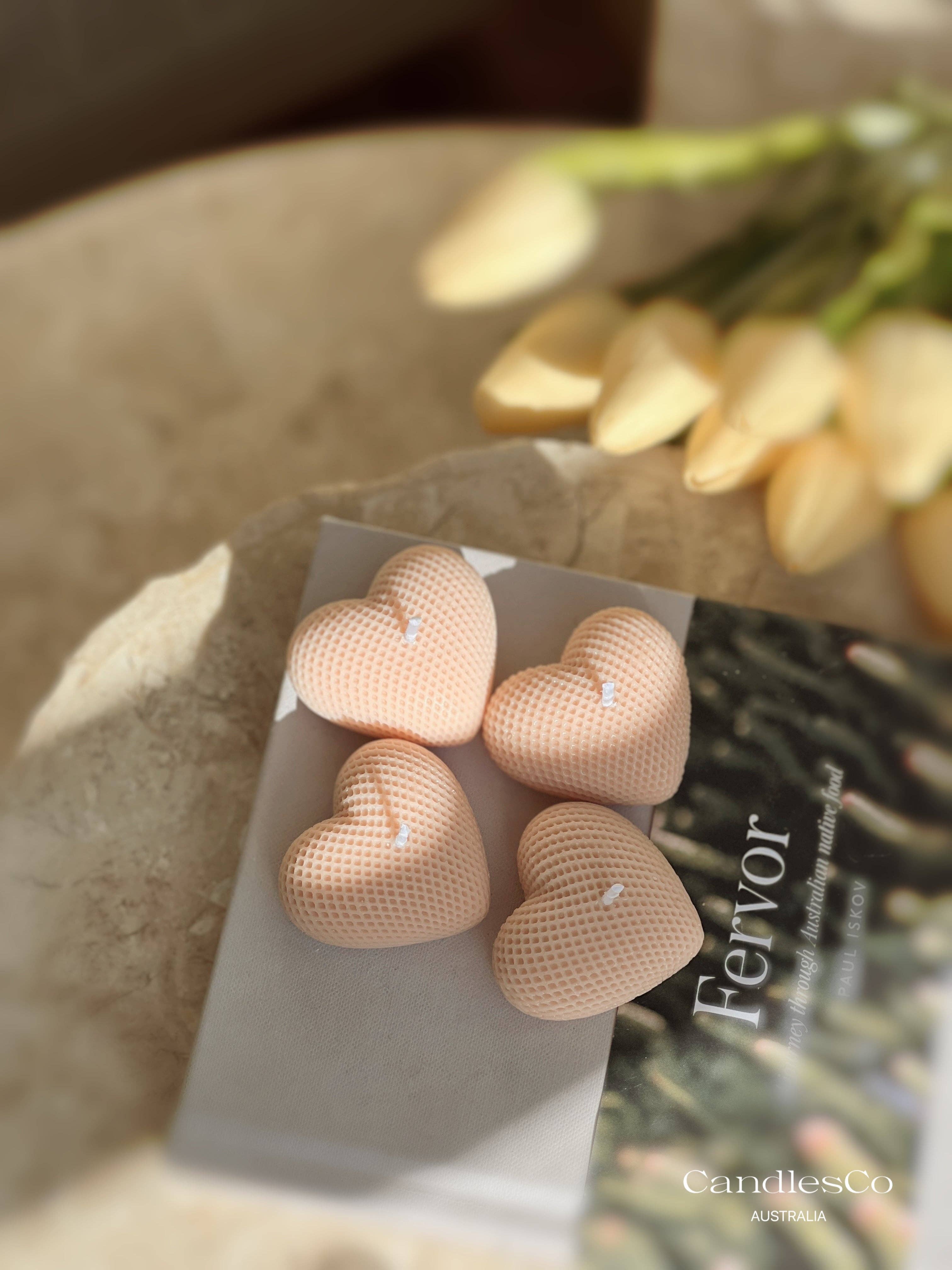 CandlesCo Australia - Vente Bougies originales - Bougie Cœur en Cire de Soja10