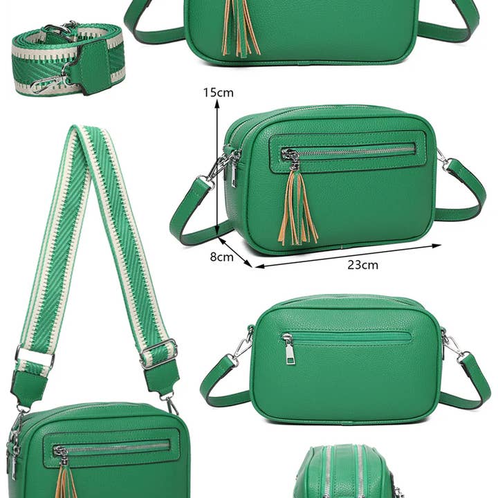 Ellas Trading – wholesale Crossbody bag – Women's – Urban Charm Tassel Ample Crossbody Bag - RB24080222