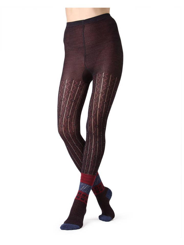 Infinity Classics International Inc. - Wholesale Tights - Women's - Legmogue Designernate Sweater Tights1