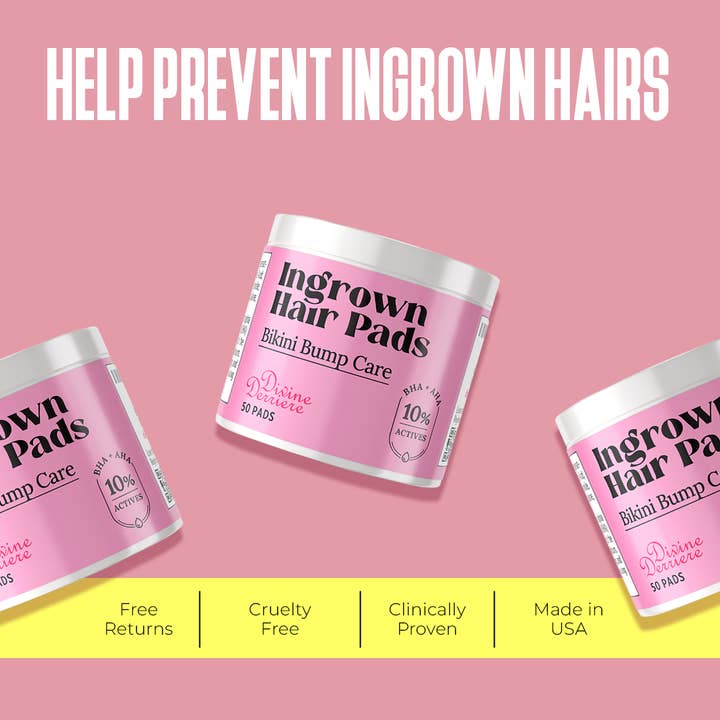 Divine Derriere – Produto para barba pós-lâmina por atacado – Divine Derriere Tratamento para Pelos Encravados com Lenços Anti-Carocinhos1