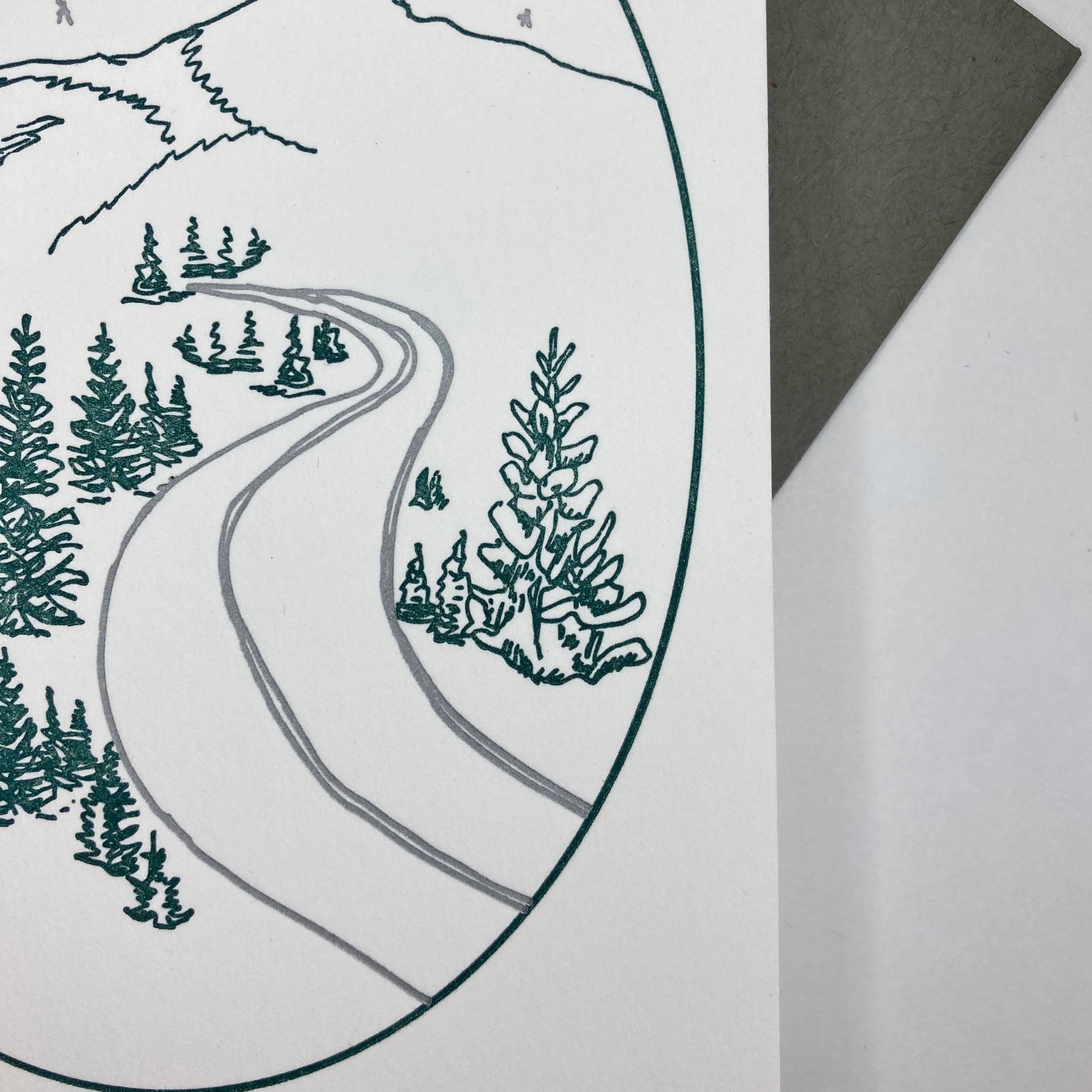 May Day Studio – Großhandel Weihnachtskarte – Winter in Vermont Feiertags-Buchdruck-Karte1