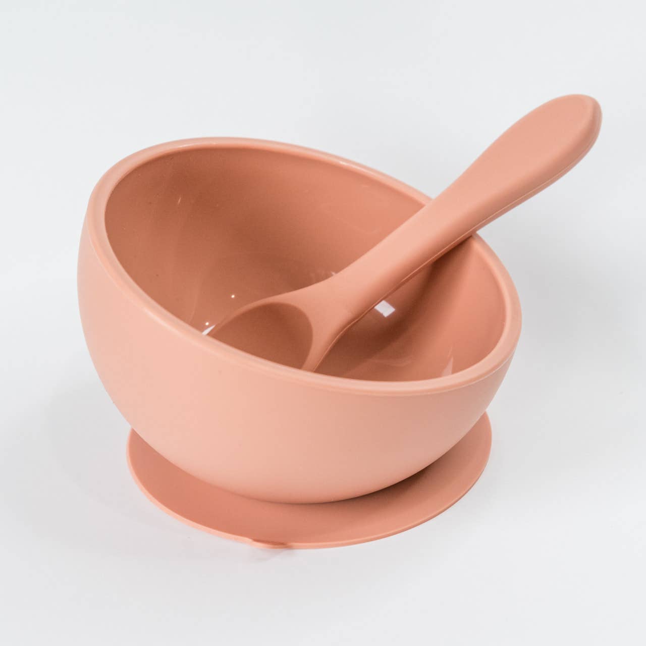 Babeehive Goods - Wholesale Feeding Set - Baby - Silicone Suction Bowl and Spoon Set1
