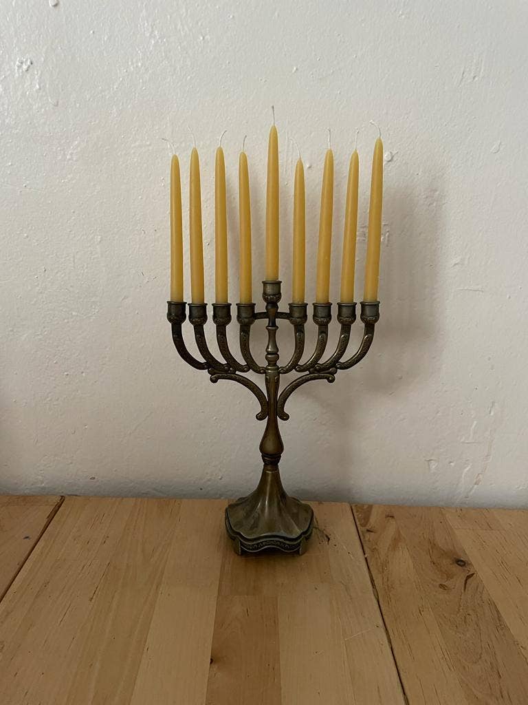 Ohr Judaica - Wholesale Tapered Candle/Candlestick - Handmade Beeswax Chanukah Candles - 44 Pack2