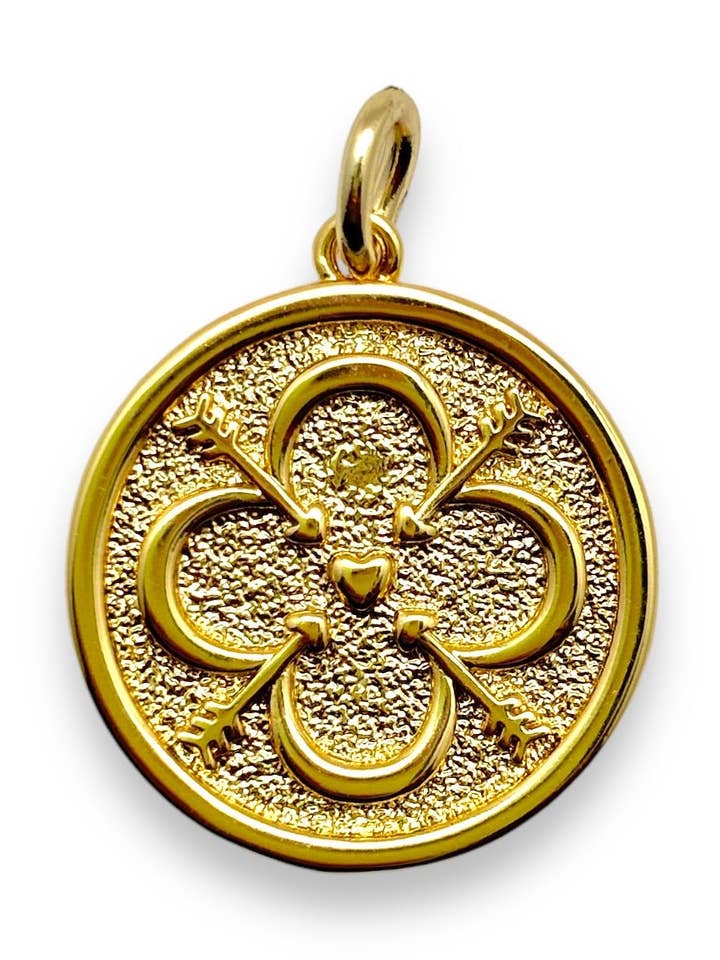 Heart and Arrow Pendant for wholesale by Shiver + Duke