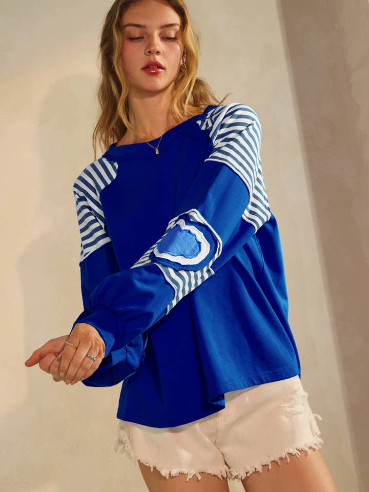 Fransk Terry Sweatshirt for engroshandel hos Oddi