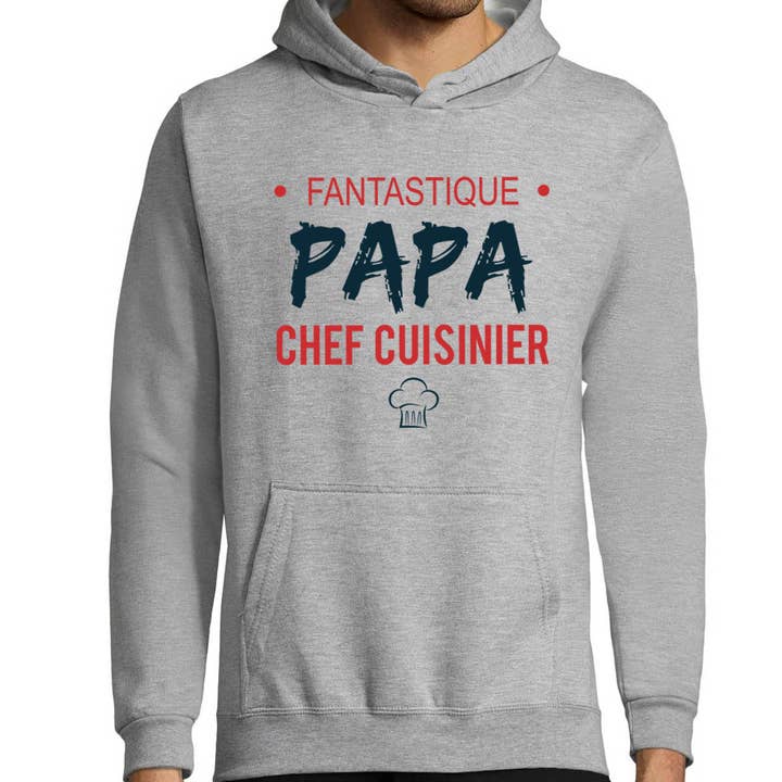 Sudadera con capucha Papa Chef Cuisinier para venta al por mayor de Planetee