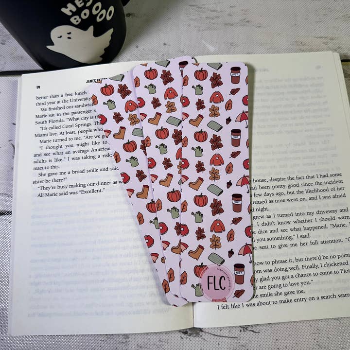 Süßes Herbstblätter-Lesezeichen für den Großhandel von Farm Life Creatively