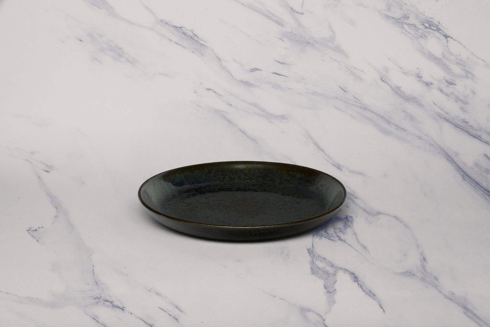 Ariane Fine Porcelain - Wholesale Dinner Plate - Porcelain Flat Plate | Reactive Equinox Dinner Plate,1