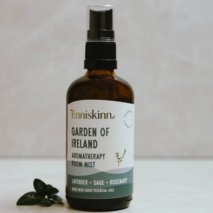 Aromatherapy Room & Pillow Spray - Garden of Ireland for wholesale by Enniskinn - Handmade N.Irish Selfcare