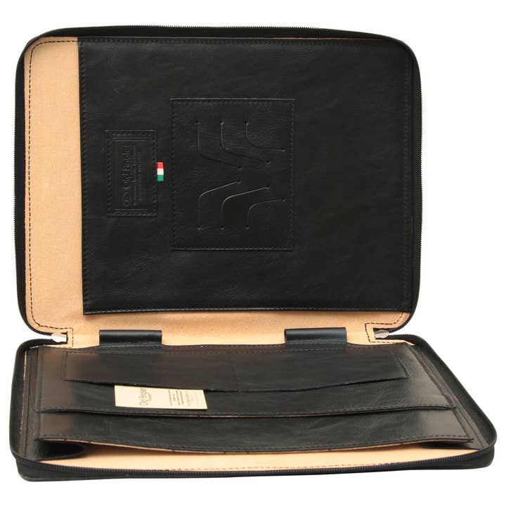 Old Angler Firenze – porta-cartões - Unissexo por atacado – Portfólio em couro legítimo de bezerro12