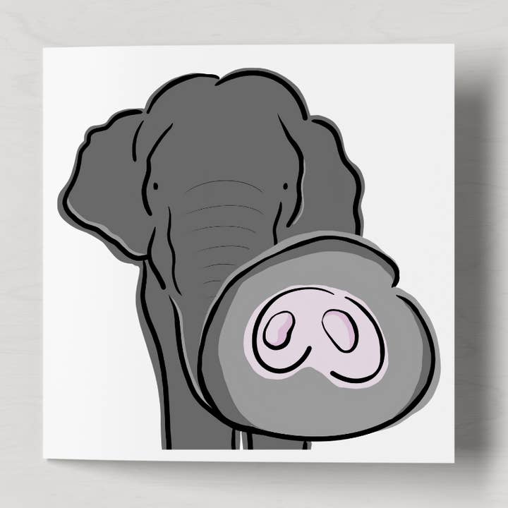 Store kys - Elefant for engroshandel hos FloofAndFlump Designs