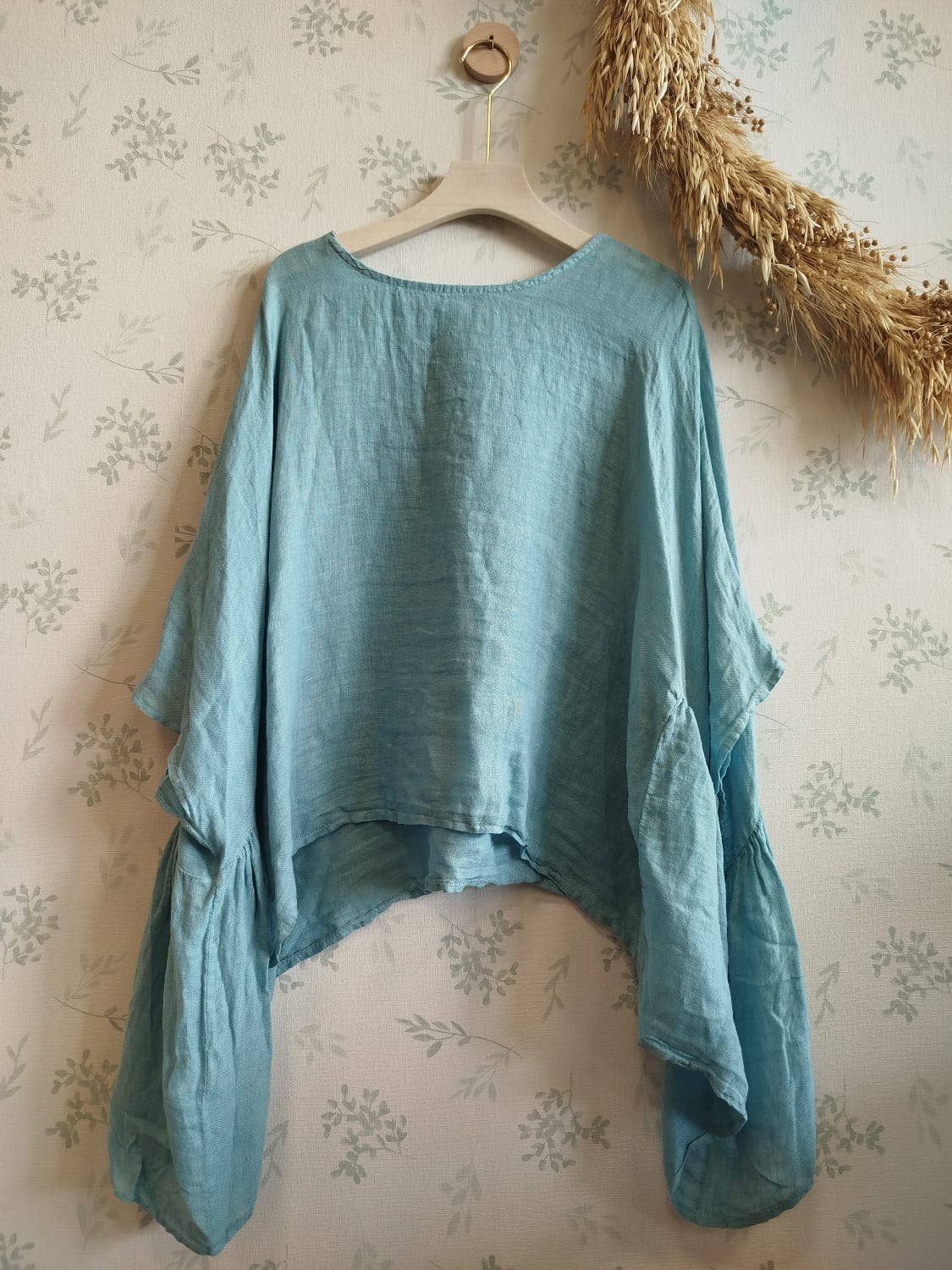 Linos y Textiles – Großhandel Bluse – Damen – REF:11138 Bluse 100% Leinen8