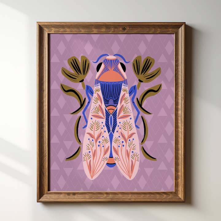 "Sunshine Bug" 8" x 10" Giclée Art Print for wholesale by Tara Reed