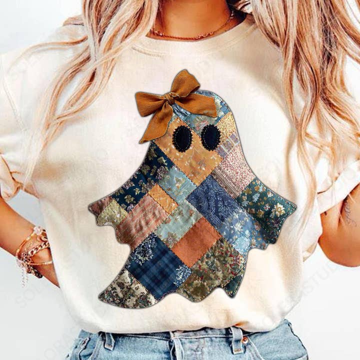 Preppy Floral Boo Shirt, Pumpkin Tis the season Sweatshirt for wholesale by NVC Ecommerce LLC