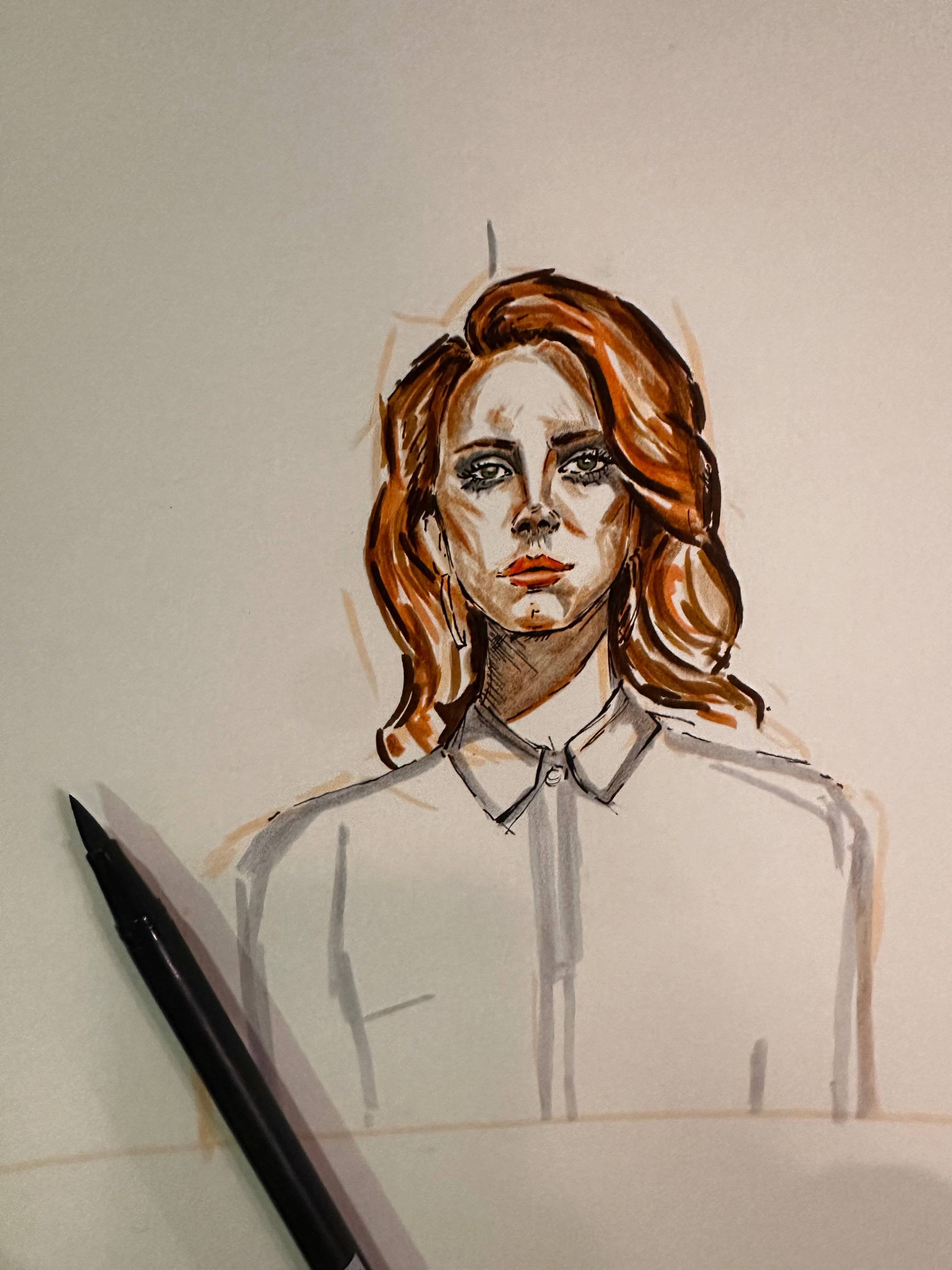 Paper 8 - Wholesale Tank Top - Women's - Lana del Rey TANK2