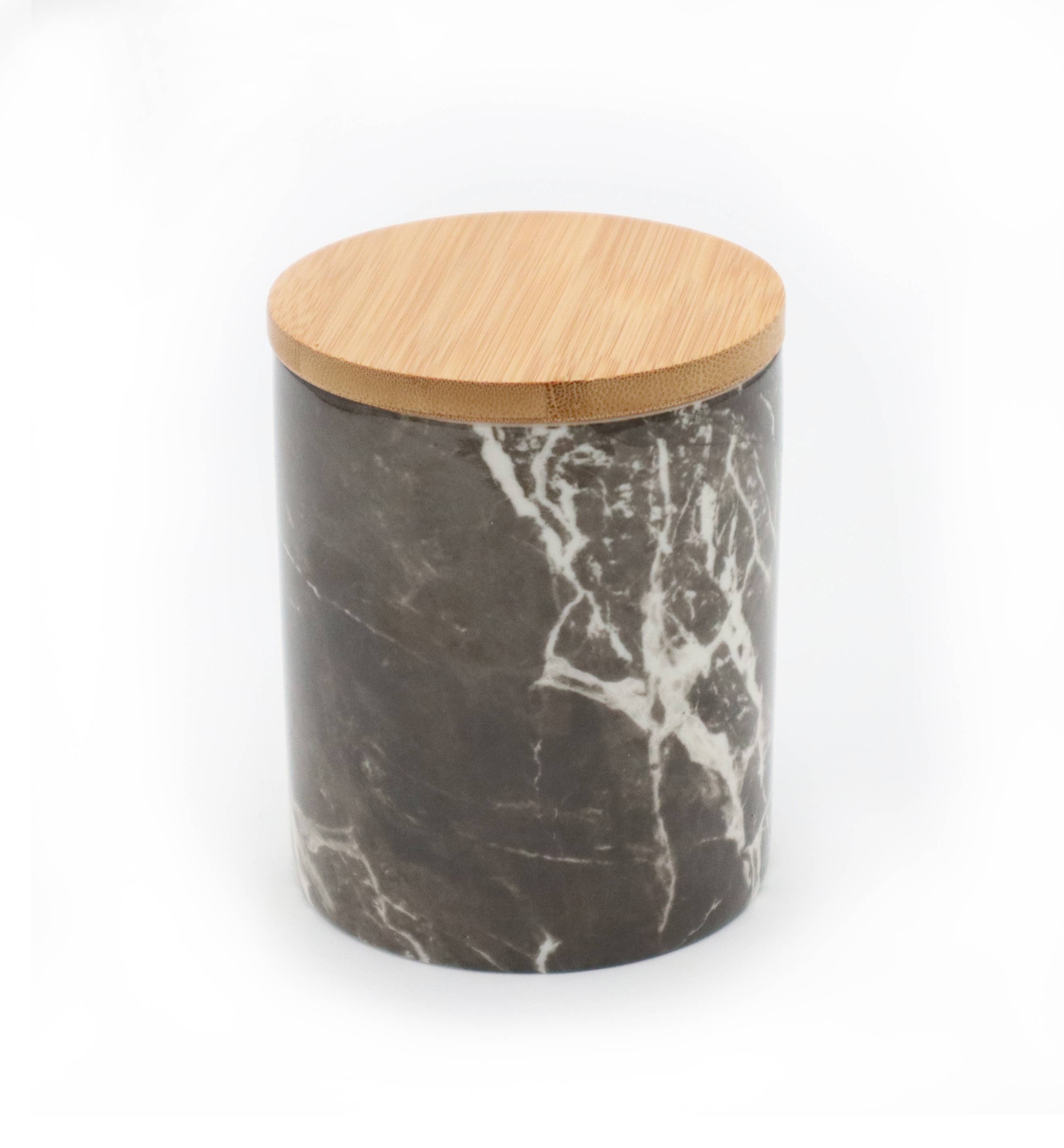 Candyl – Engroshandel Apotekerkrukke – Keramikkrukke med bambuslåg, 500 ml til stearinlys17