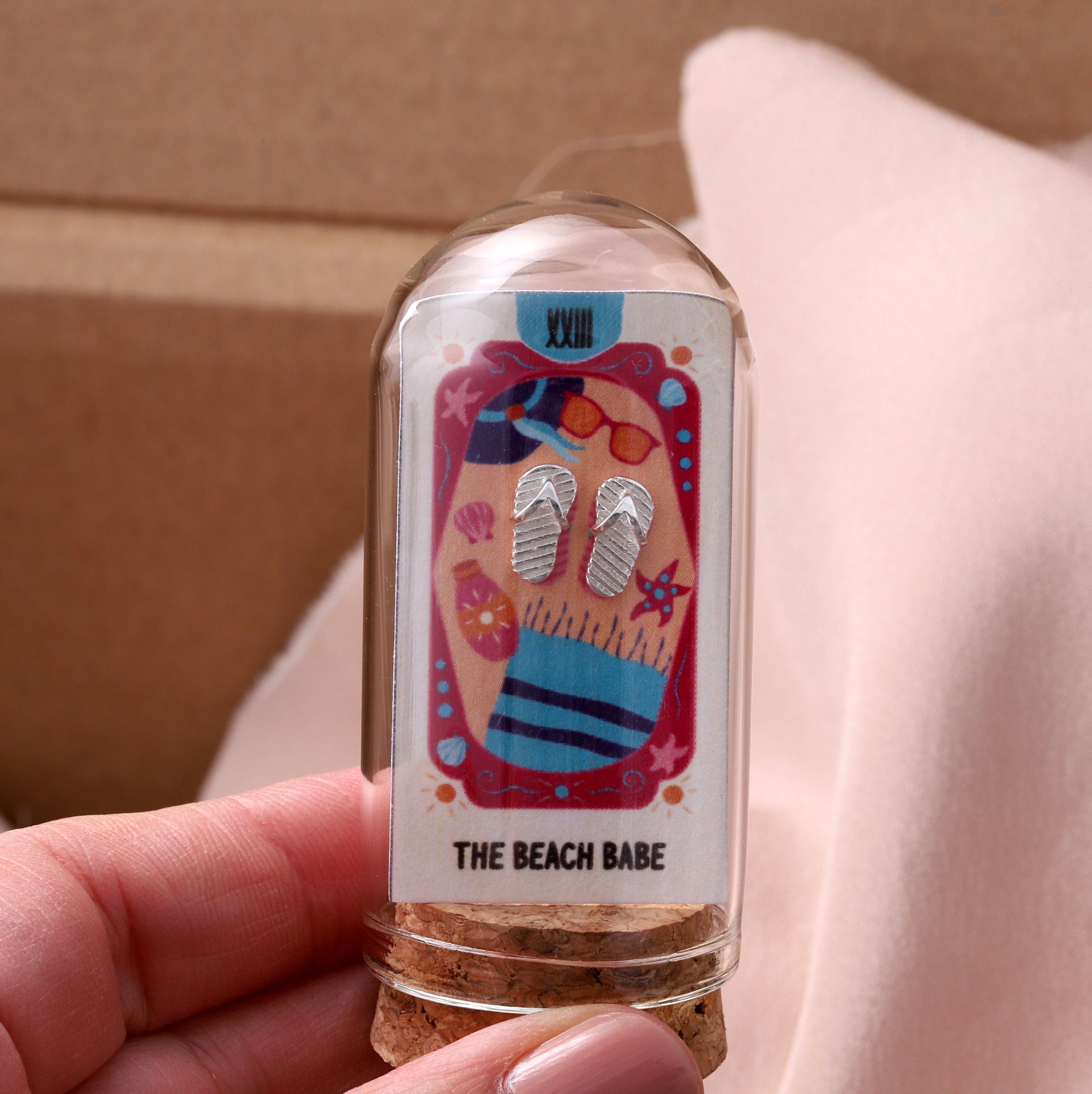 Attic creations – wholesale Stud/post earrings – TT71024 THE BEACH BEBE  Flipflop earrings0