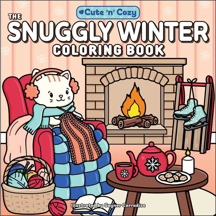 Snuggly Winter Coloring Book by for wholesale by Simon & Schuster