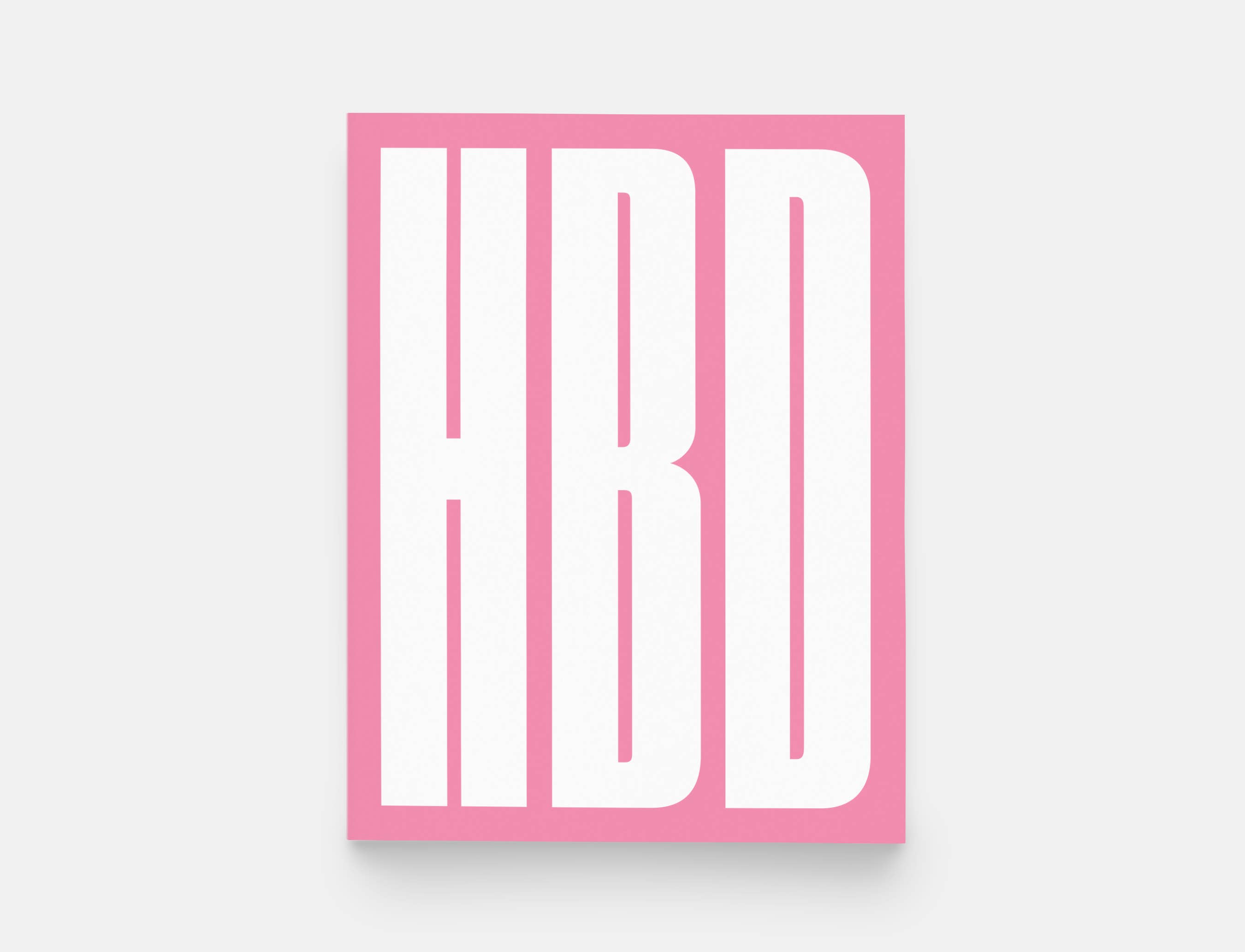 paper&stuff - Vente Cartes d'anniversaire - Carte de vœux HBD Happy Birthday