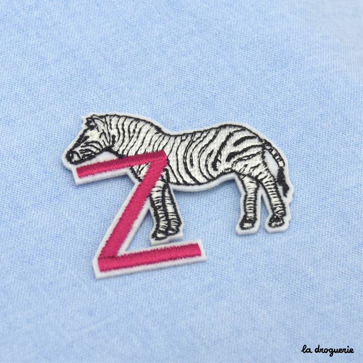 LA DROGUERIE - Venta al por mayor Parches - Parche de alfabeto animal25