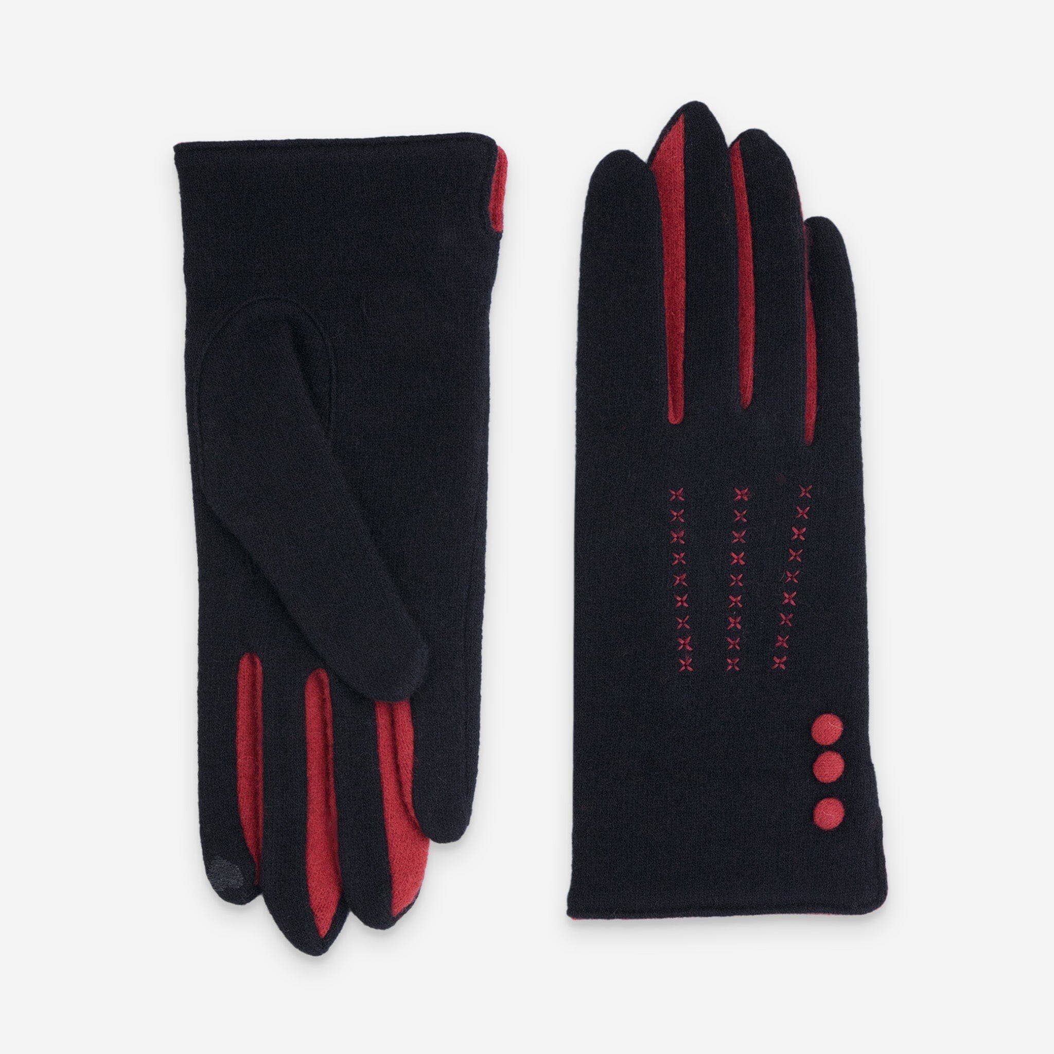 Glove Story - Wholesale Gloves - Women's - Gloves 80% Wool 20% Nylon – Touchscreen – 31161NF0