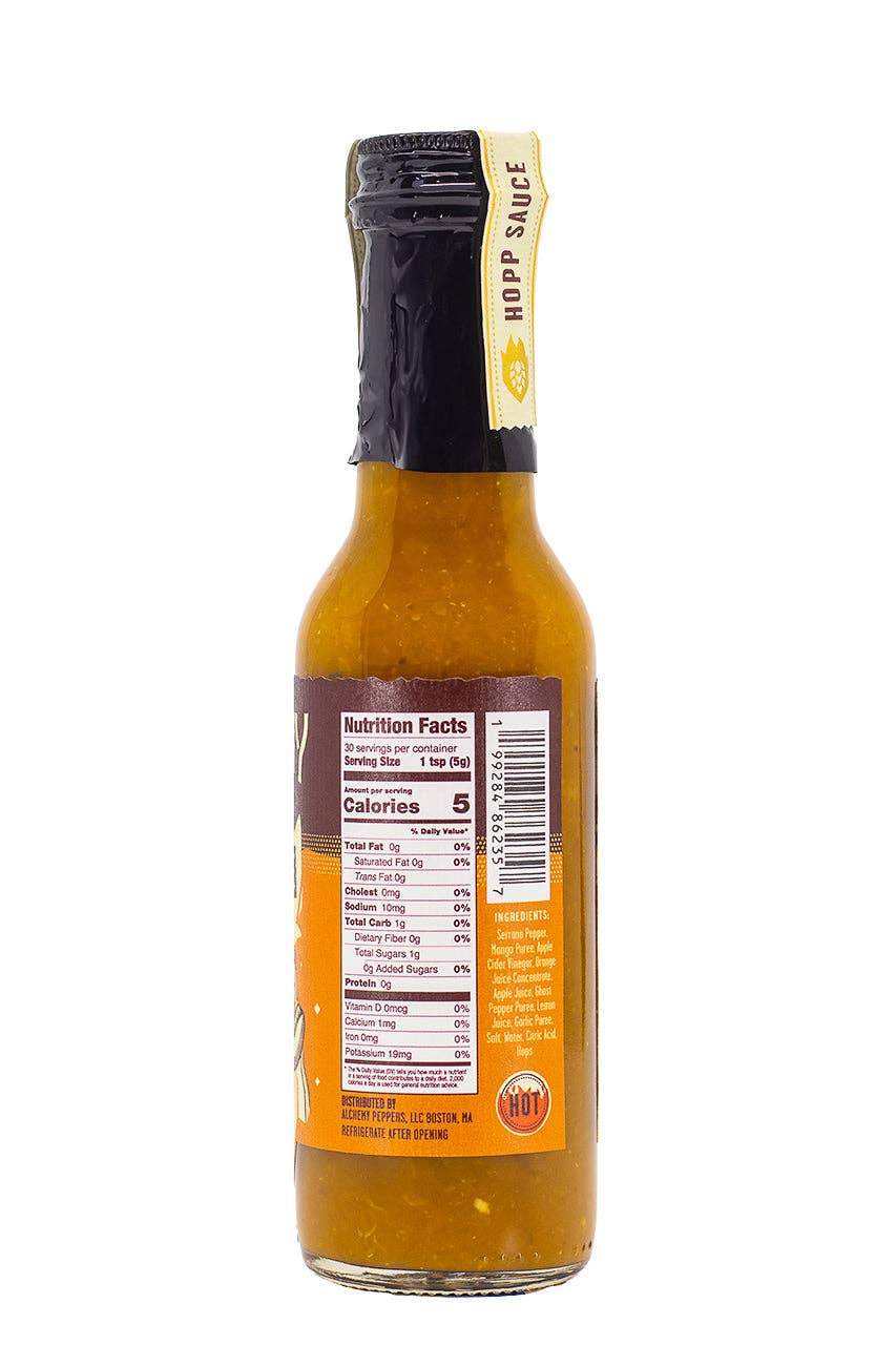 Heatonist - Wholesale Hot Sauce - Mango Serrano Hops | Alchemy Peppers 2