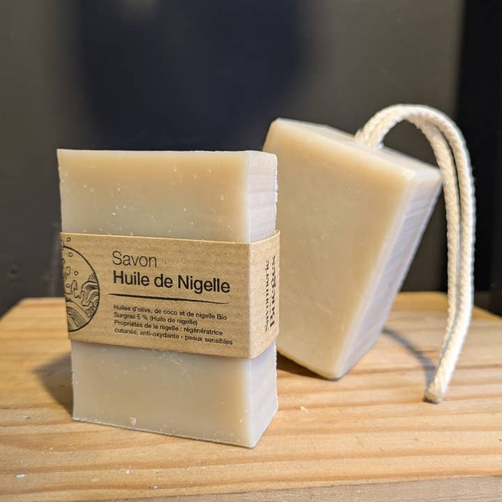 Sapone Nigella per la vendita all'ingrosso da parte di Savonnerie de la Buèges