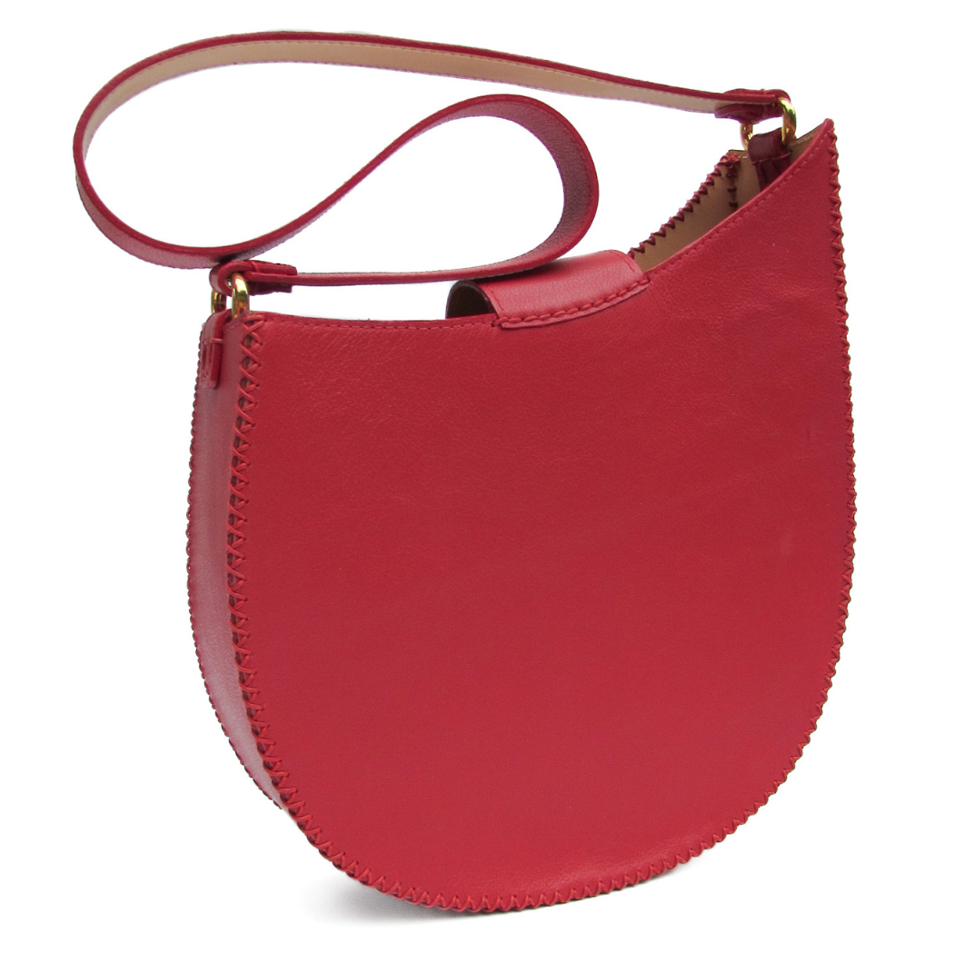 Fado Made Co. — Leather Goods - Wholesale Shoulder Bag - Women's - 'The Stevie' Leather Asymmetrical Teardrop Tote6