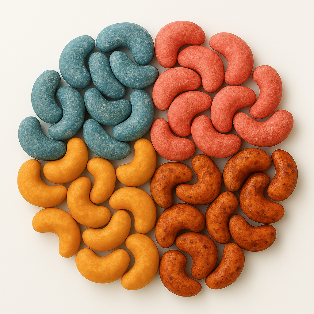 Munch Craft - Wholesale Nuts - Munch Craft Flavor Sampler: 4-Pack Bundle1