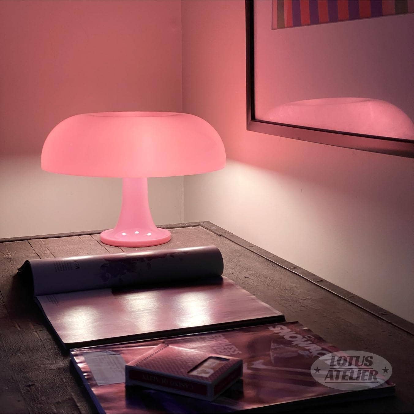 VIGOR - Wholesale Accent/Desk Lamp - Mushroom Lamp for Room Aesthetic Modern Lighting for Bedroom11