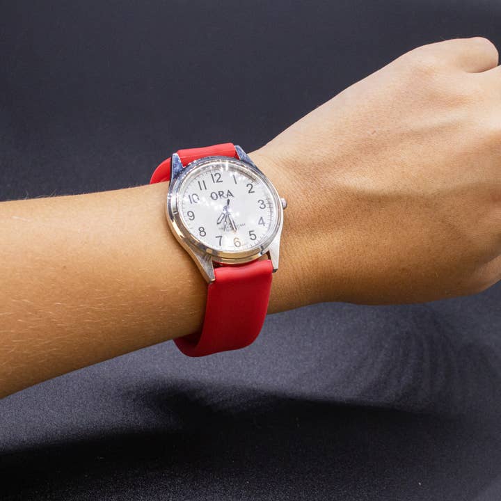 Natalia - Wholesale Wrist Watch - Women's - Interchangeable Silicone Wrist Watch (Analog - White Face)18