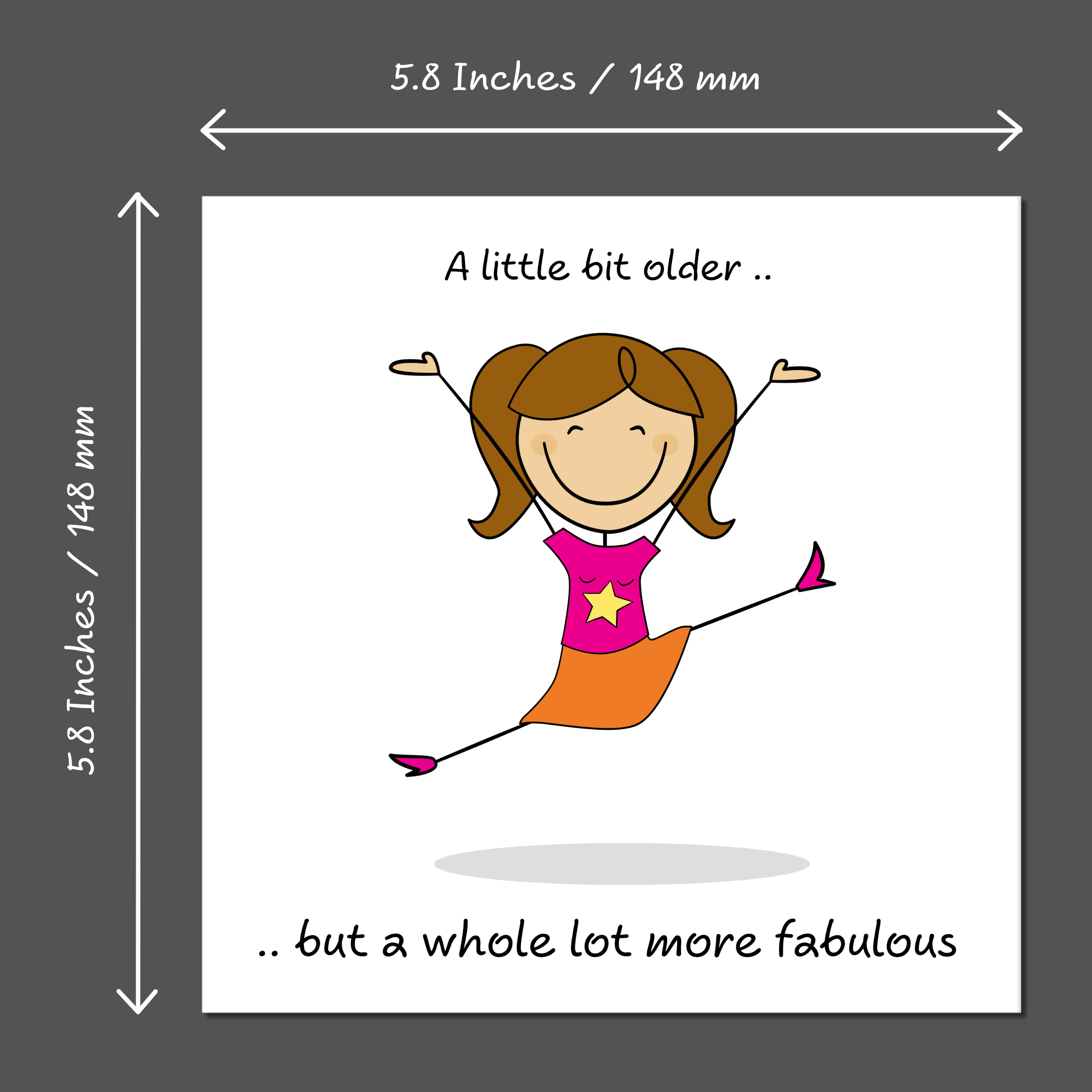 Swizzoo Cards – wholesale Birthday card – Girl friend Birthday Card, Fabulous Girlfriend, Mum Mom, Best Friend Daughter, Special Friend Card BFF card Funny Humorous Card2