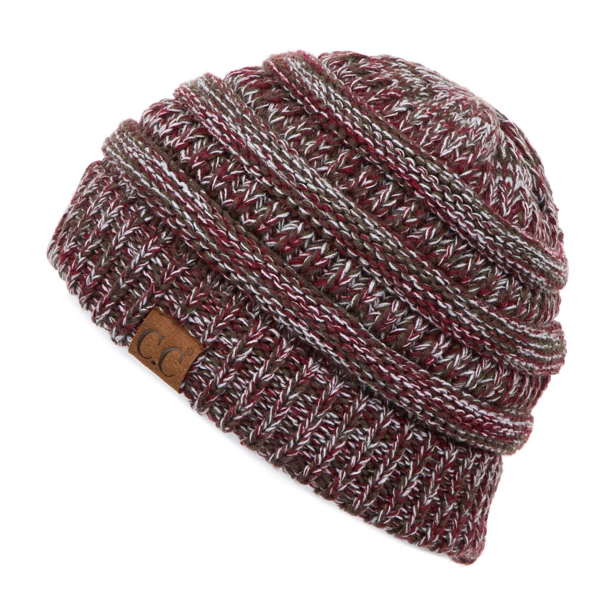 Truly Contagious - Venta al por mayor Gorro de lana - Mujer - Gorro CC Crafted multicolor de 4 tonos (YJ-816)11