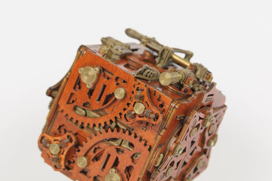 NKD Puzzle - Venta al por mayor Kit de manualidades - El famoso rompecabezas steampunk de boxeo en el kit « MECANIGMA »9