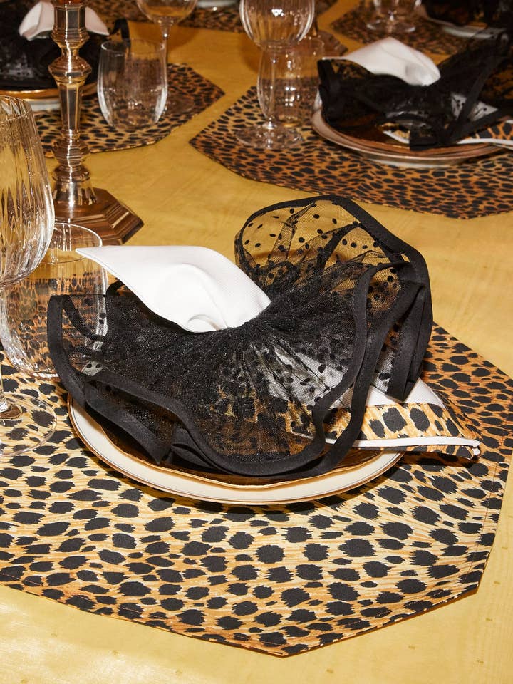 The PLUMETIS black scrunchie for wholesale by BETTINA JANE