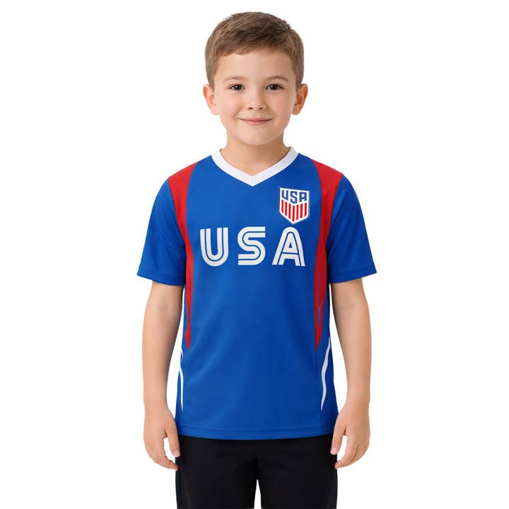 Maillot de jour de match de l'équipe nationale masculine des États-Unis - USA55PF-2 pour la vente par Icon Sports