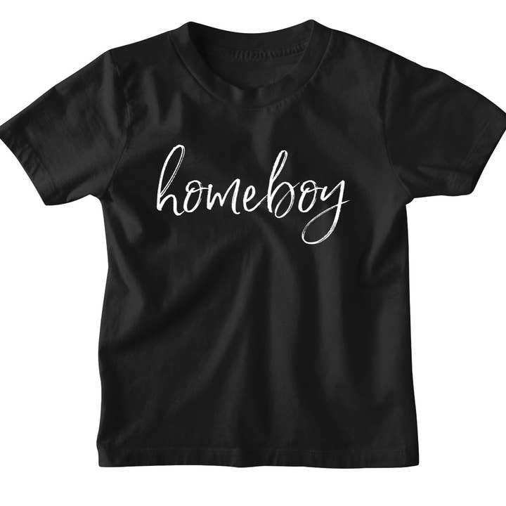Homeboy Shirt | Homeboy Kleinkind Shirt | Homeboy Kleinkind Tee | Grafik-T-Shirt für Kinder | Grafik-T-Shirt für Kleinkinder | Hip Hop Shirt | Hip Hop Tee | für den Großhandel von Fraser & Pine | Sweet Lavations