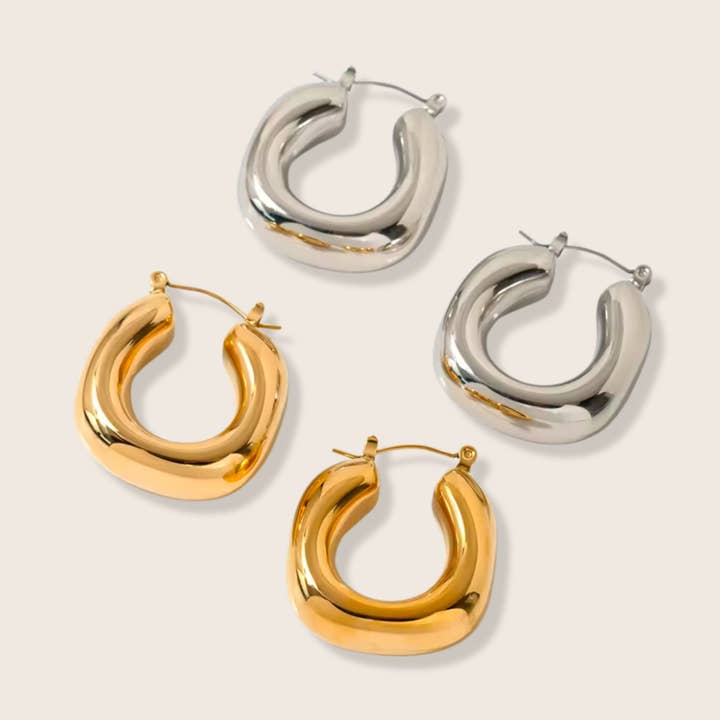 The Harper Hoops for wholesale by ADAE Jewelry