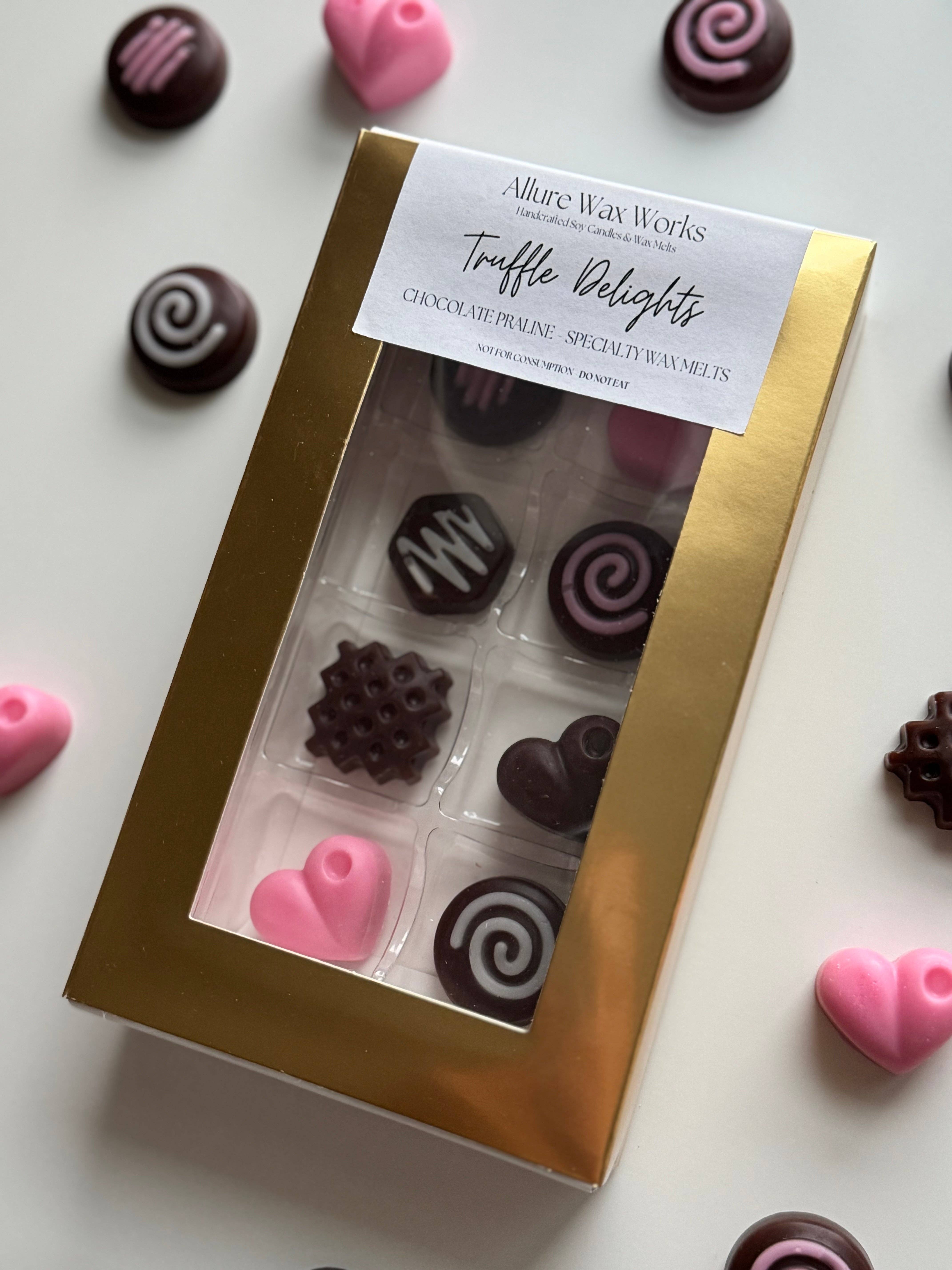 Allure Wax Works - Wholesale Wax Melt - Luxury Chocolate Truffle Specialty Wax Melts0