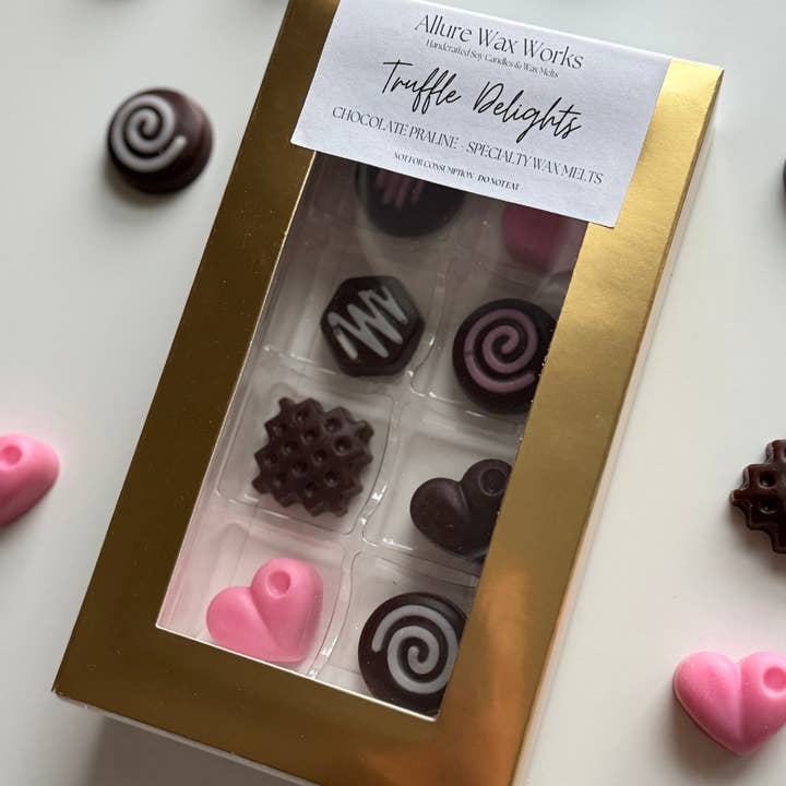 Allure Wax Works - Wholesale Wax Melt - Luxury Chocolate Truffle Specialty Wax Melts