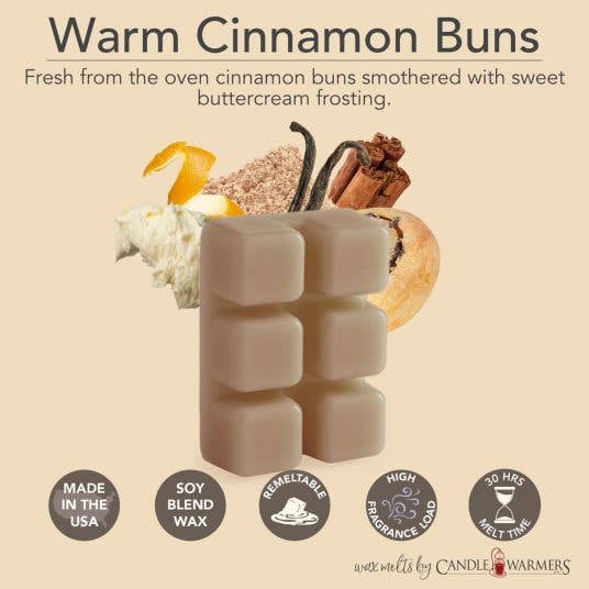 Heavenly Scents - Wholesale Wax melt - 'Warm Cinnamon Buns'1