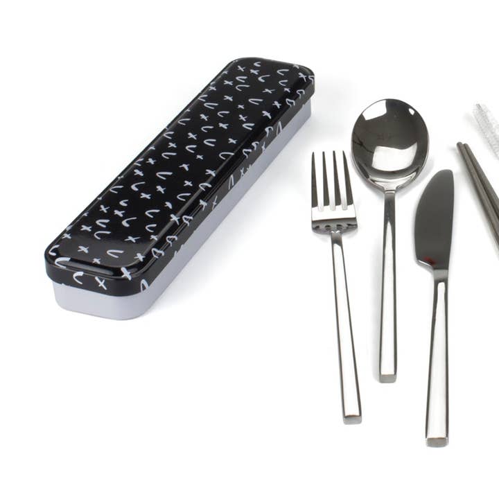 Carry Your Cutlery - Criss Cross for wholesale by Urban Greens