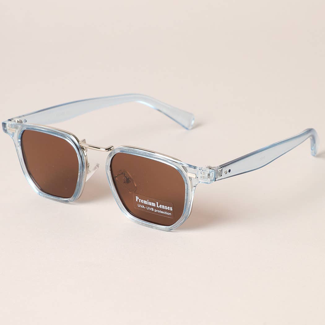 12 COULEURS ASSORTIES Lunettes de soleil élégantes à double couche en vente sur Faire5