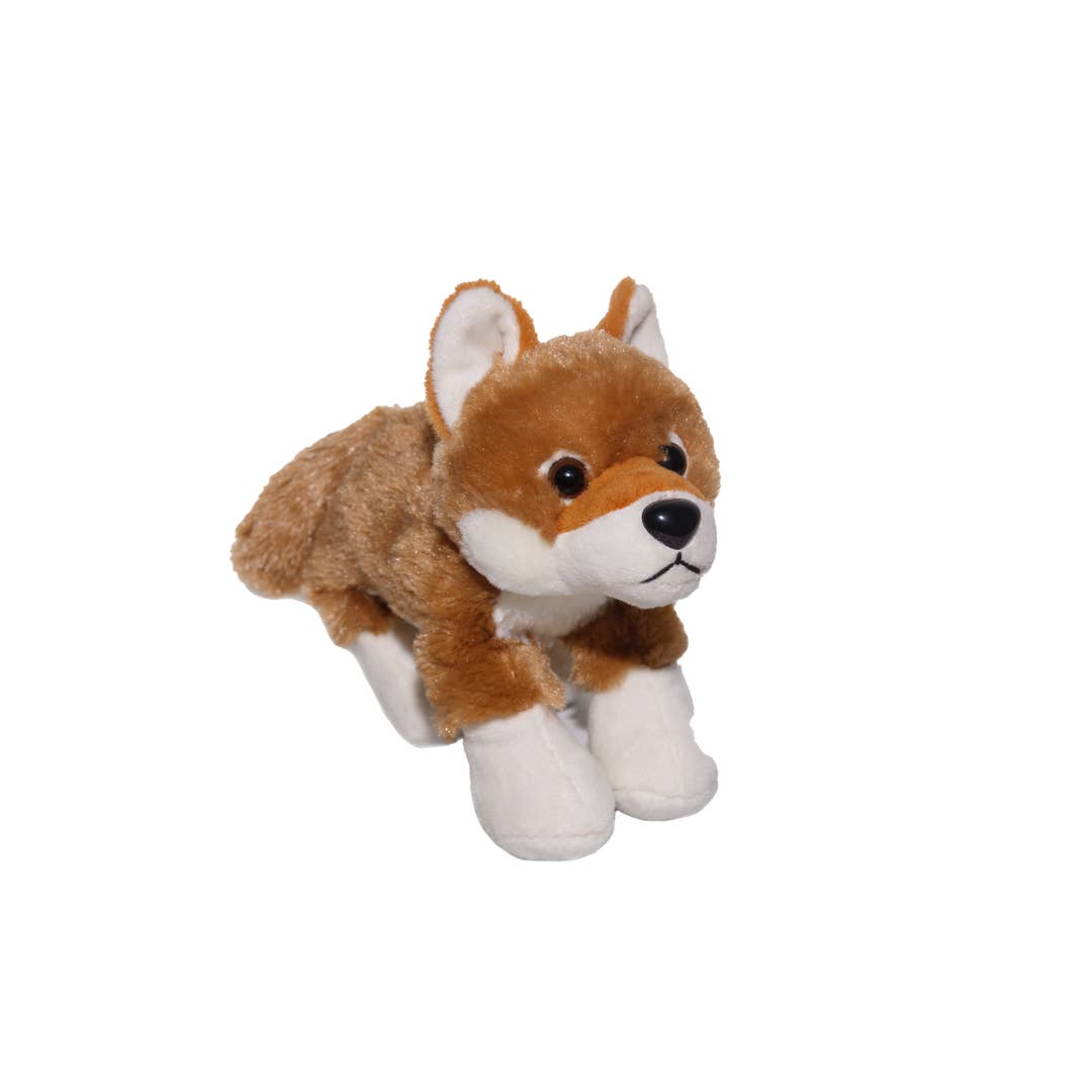 Wild Republic - Wholesale Stuffed/Plush Toy - Kids & Baby - Hug'Ems-Mini Dingo Stuffed Animal 7"