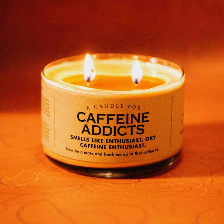 Whiskey River Soap Co. - Vente Bougie en bocal - Une bougie pour les accros à la caféine | Funny Candle2